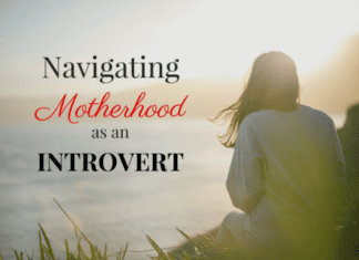 navigating motherhood introvert