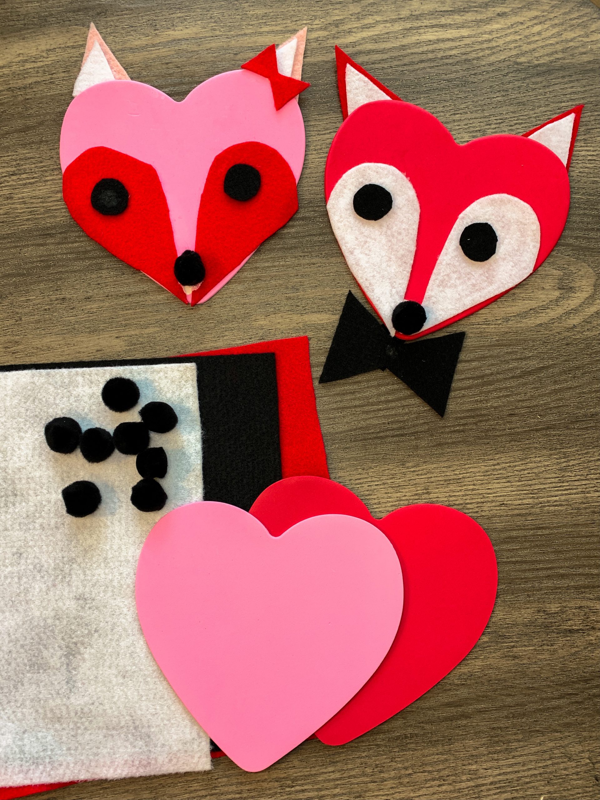 How to make Valentine DIY Sequin Styrofoam Hearts