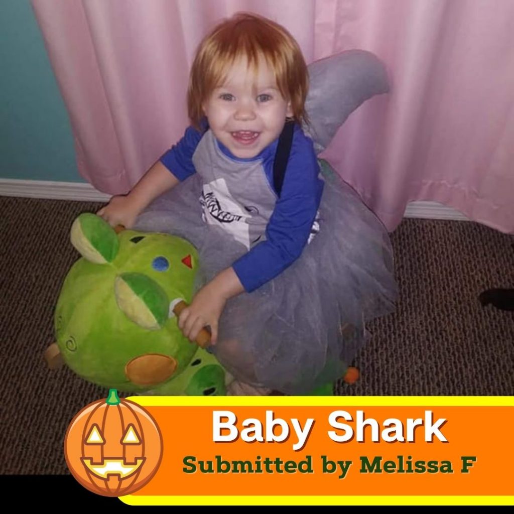 DIY Baby Shark Costume
