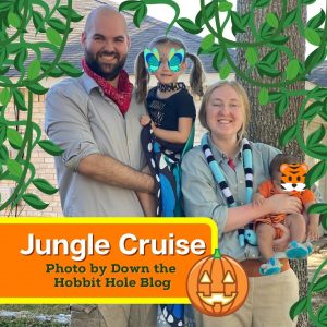 DIY disney costumes, jungle cruise family costumes