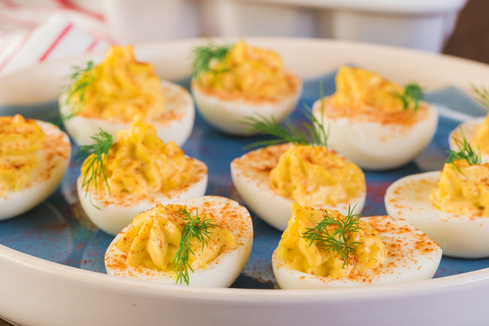 easy holiday appetizers deviled eggs
