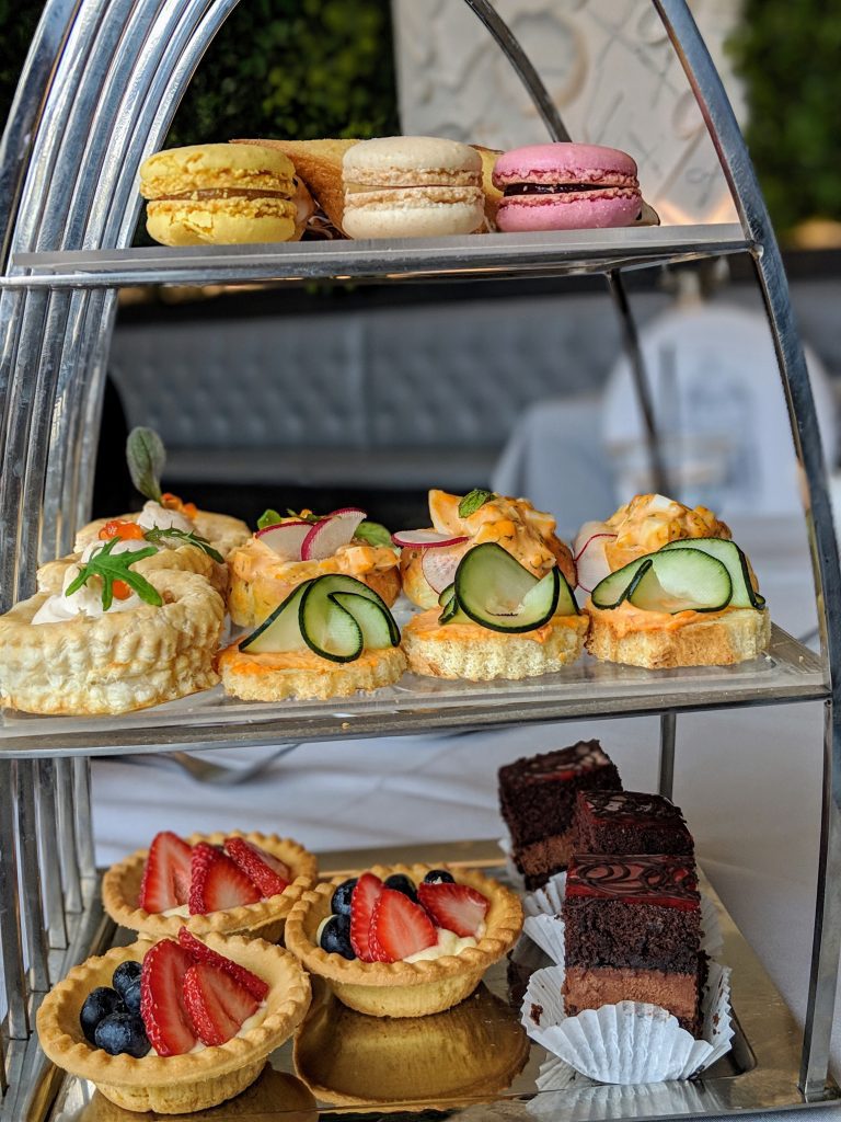 afternoon tea at Edith's French Bistro Plano