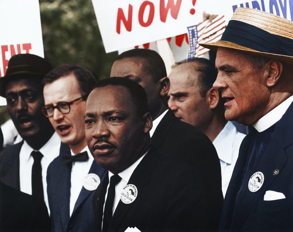 MLK in a crowd, facts about Martin Luther King, Jr.
