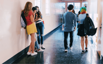 kids in high school, normal teen behavior
