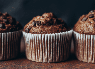 veggie chocolate muffins, veggie recipes for kids