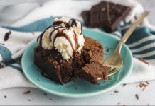 Chocolate Brownie with Vanilla Ice Cream, Tell Me Something Sweet Bakery