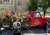 lil' red flower truck downtown McKinney