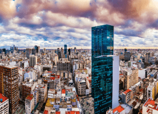 Buenos Aires skyline, couples trip guide to Buenos Aires