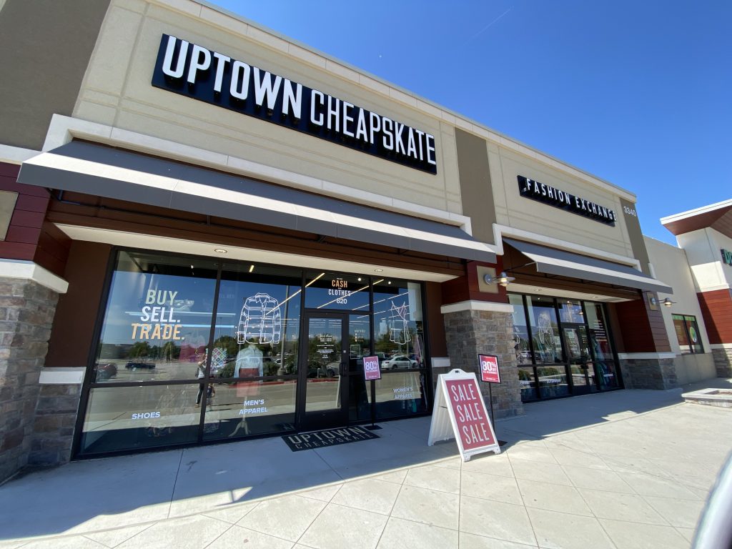 uptown cheapskate, collin county thrift stores