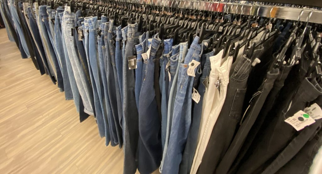 jeans at uptown cheapskate, collin county thrift stores