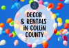 Party Rentals in Collin County