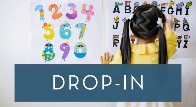 header graphic for guide to drop-in childcare in Collin County