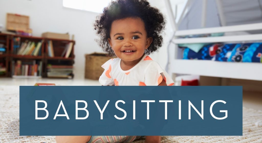 header graphic for guide to babysitters and nannies in Collin County