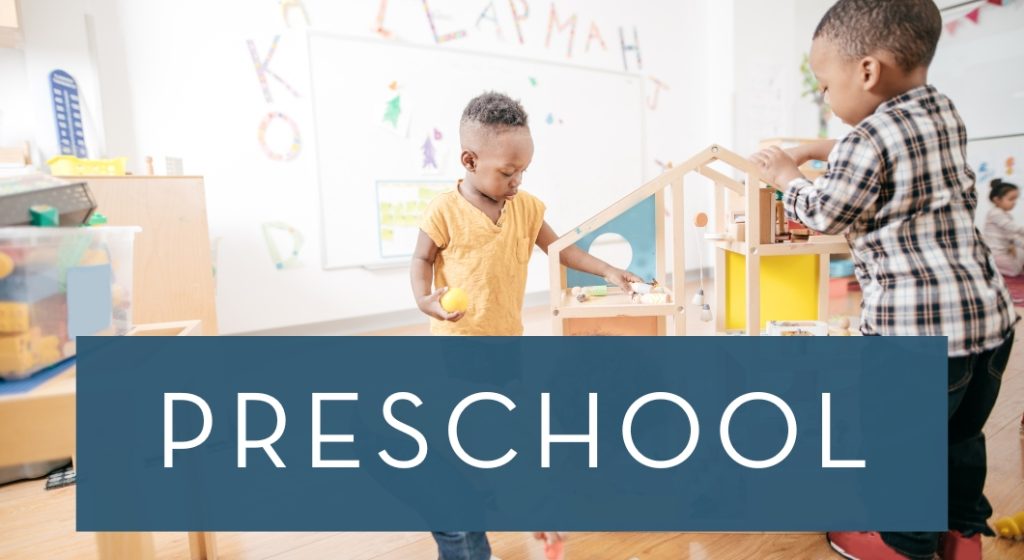 header graphic for guide to preschools in Collin County