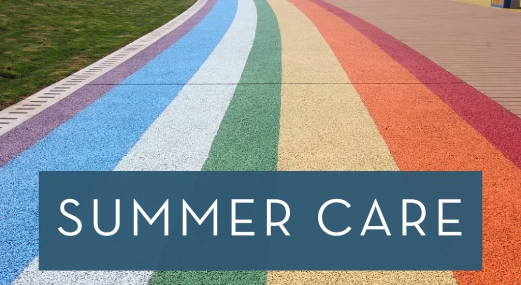 header graphic for guide to summer childcare in Collin County