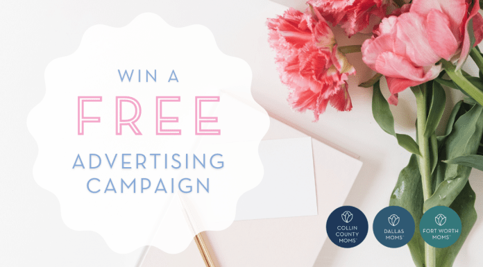 Win a free advertising campaign on Collin County Moms